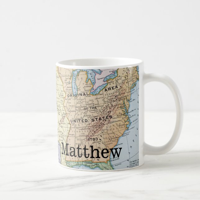 Karte: US Expansion, 1905 Tasse (Rechts)
