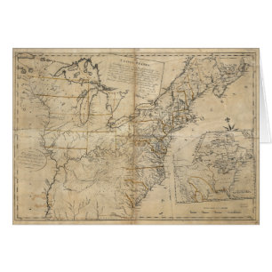KARTE: USA, 1783