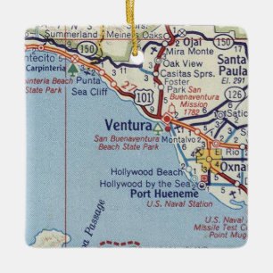 Karte Ventura CA 50 Keramikornament