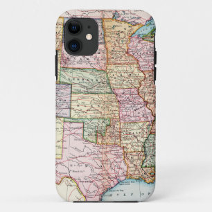 Karte: Vereinigte Staaten, 1905 Case-Mate iPhone Hülle