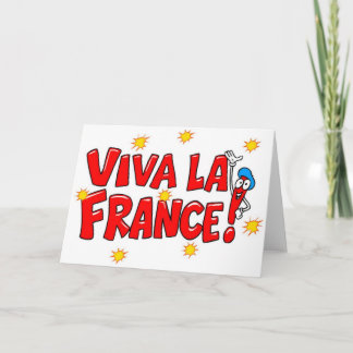 Karte Viva La Frankreich! - Jeder Anlass