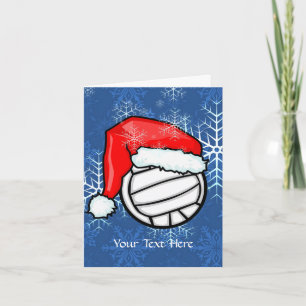 Karte - Volleyball - Weihnachten