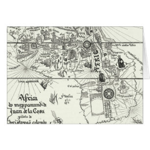Karte von Afrika 1500