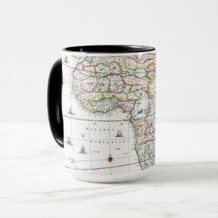 Karte von Afrika 1696 Tasse