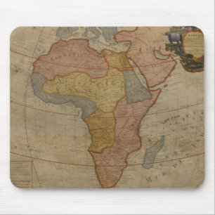 Karte von Afrika   1700 Mousepad