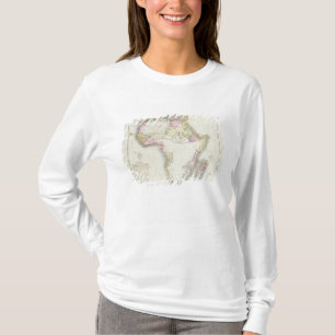 Karte von Afrika, 1821 T-Shirt