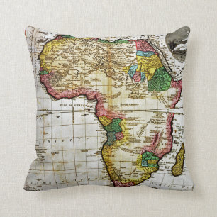 Karte von Afrika Kissen
