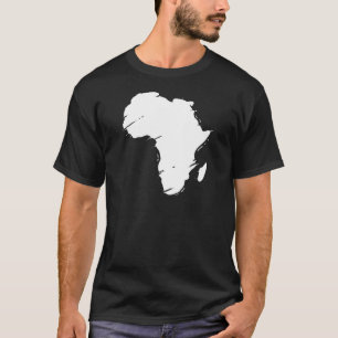 Karte von Afrika T-Shirt