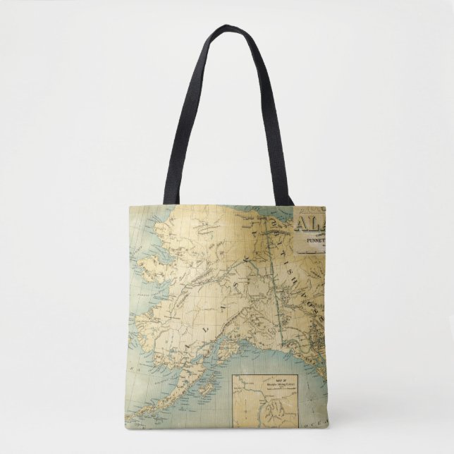Karte von Alaska (Vorderseite)