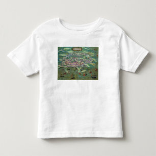 Karte von Alexandria, von 'Civitates Orbis Kleinkind T-shirt
