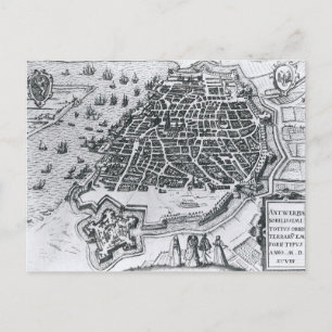Karte von Antwerpen, 1598