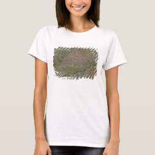 Karte von Antwerpen, von "Civitates Orbis T-Shirt