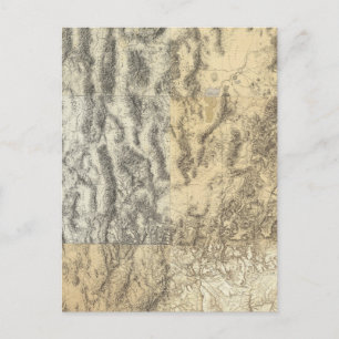 Karte von Arizona, Nevada und Utah