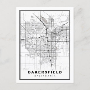 Karte von Bakersfield