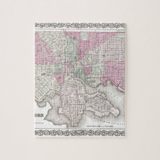 Karte von Baltimore Maryland Puzzle