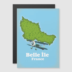 Karte von Belle Île Frankreich