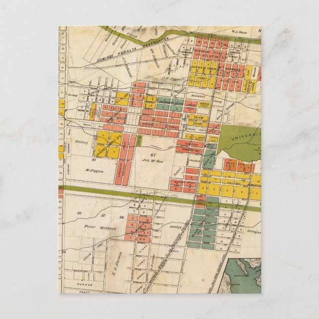 Karte von Berkeley (Vorderseite)