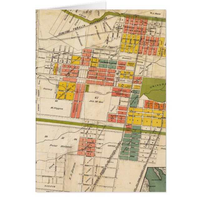 Karte von Berkeley (Vorne)