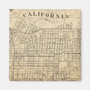 Karte von Berkeley, Kalifornien Magnet