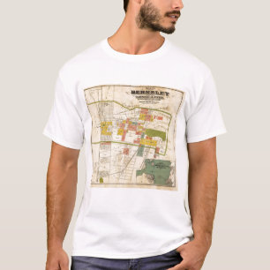 Karte von Berkeley T-Shirt