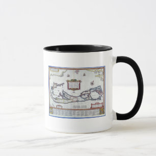 Karte von Bermuda Tasse
