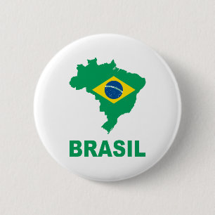 Karte von Brasilien Button
