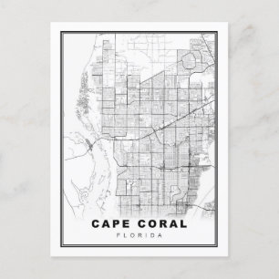Karte von Cape Coral