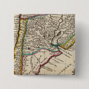 Karte von Chili, Patagonia, La Plata Button
