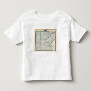 Karte von Clark County Kleinkind T-shirt