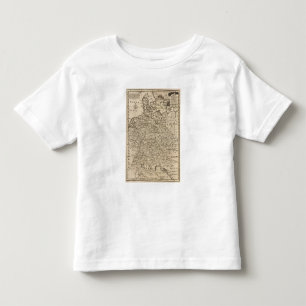 Karte von Deutschland Kleinkind T-shirt