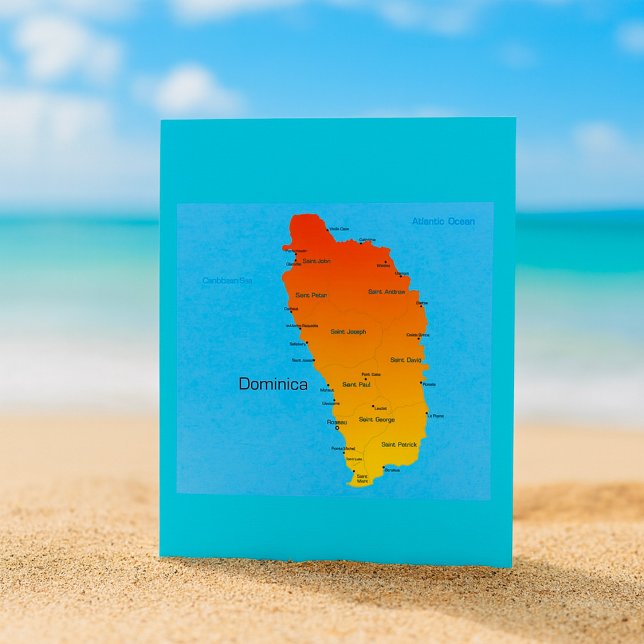 Karte von Dominica (Von Creator hochgeladen)