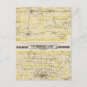 Karte von Douglas Landkreis Karte des Landkreises