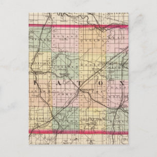 Karte von Eaton Landkreis, Michigan