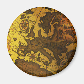 Karte von Europa Magnet