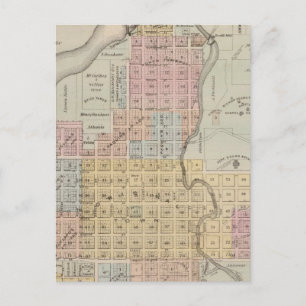 Karte von Faribault, Rice Landkreis, Minnesota