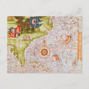 Karte von Florida und den Antillen