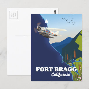 Karte von Fort Bragg California