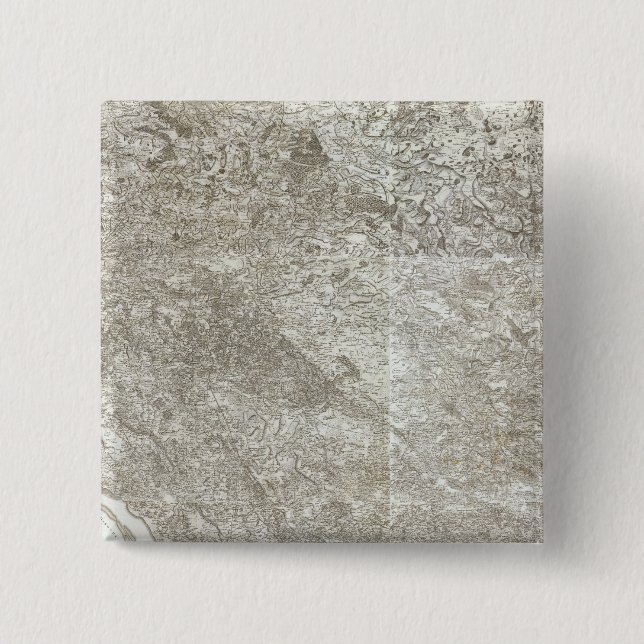 Karte von Frankreich 3 Button (Vorderseite)