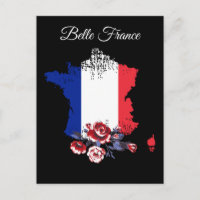*~* Karte von Frankreich Belle Italia Französisch