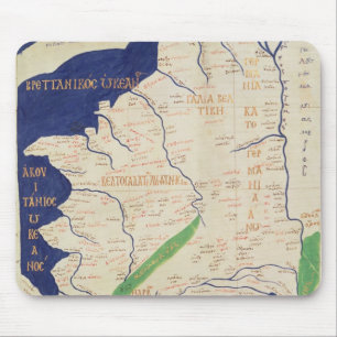 Karte von Frankreich, von 'Geographia Mousepad