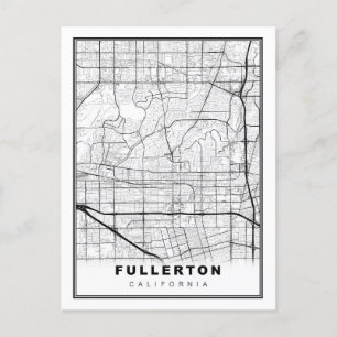 Karte von Fullerton