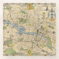 Karte von Glasgow, England