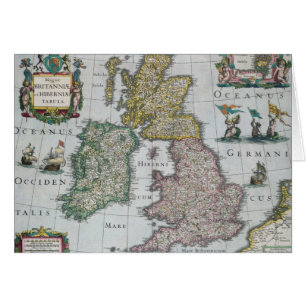 Karte von Großbritannien, 1631
