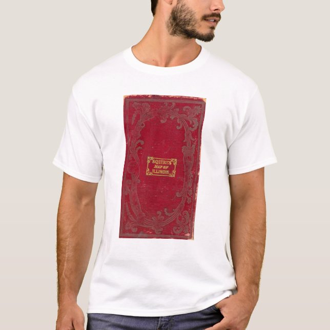 Karte von Illinois T-Shirt (Vorderseite)