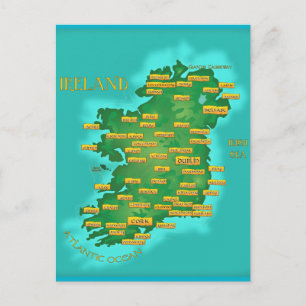 Karte von Irland