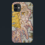 Karte von Island iPhone 11 Hülle<br><div class="desc">Islandia Karte durch Abraham Ortelius Ca 1590</div>