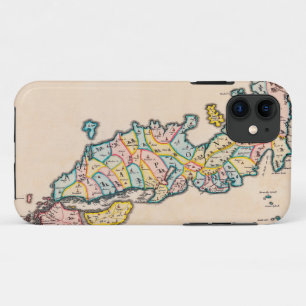 Karte von Japan 1655 Case-Mate iPhone Hülle
