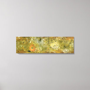 Karte von Jupiters Mond Lo Leinwanddruck