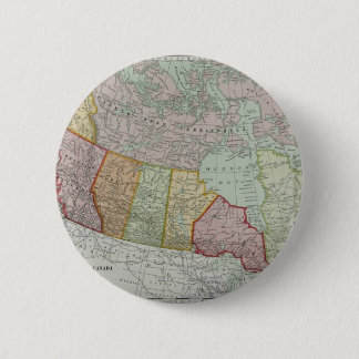 Karte von Kanada-Knopf Button