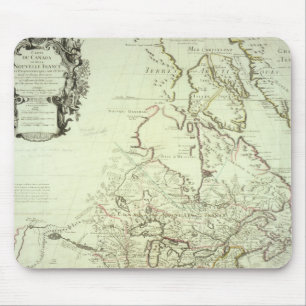 Karte von Kanada Mousepad